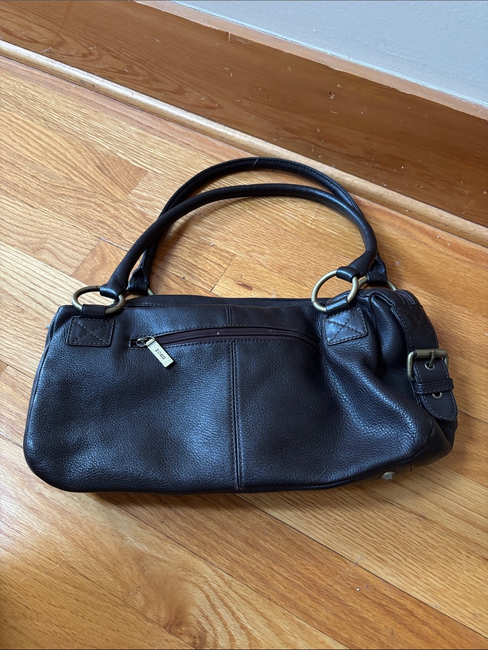 HOBO international Classic Brown Leather Shoulder Bag